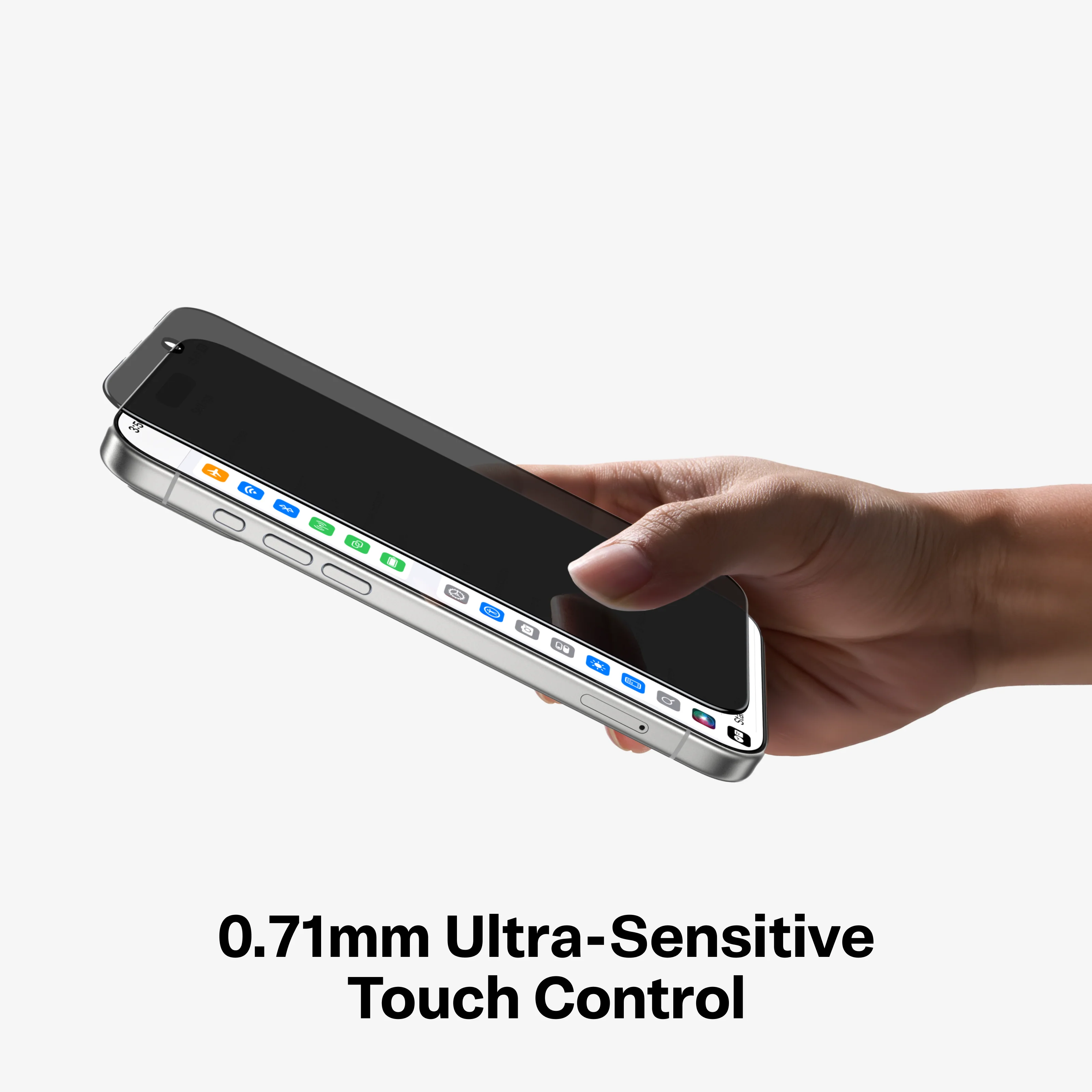 GlassGo Privacy Screen Protector for iPhone 17 Pro - Image 3