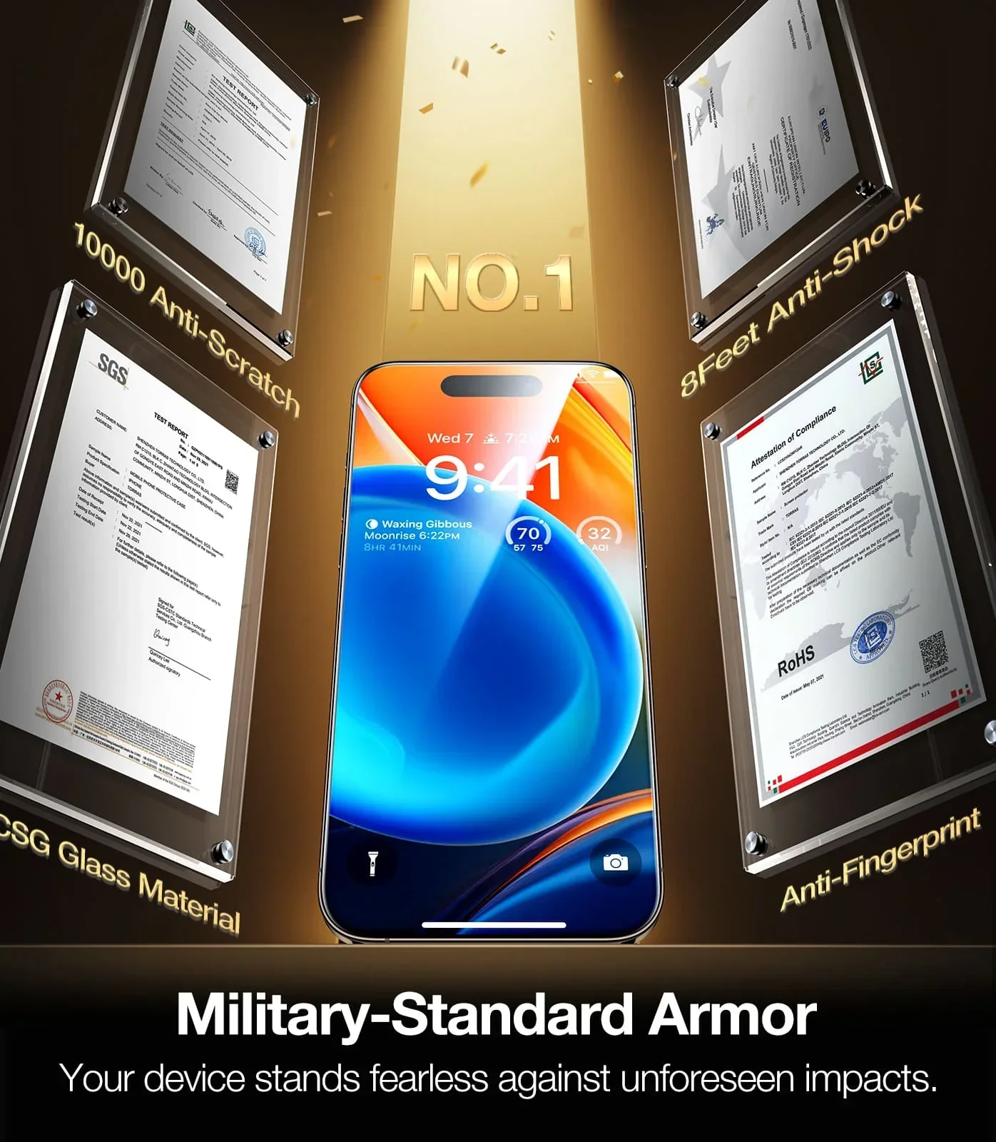 GlassGo Screen Protector for iPhone 15 Series - Image 9