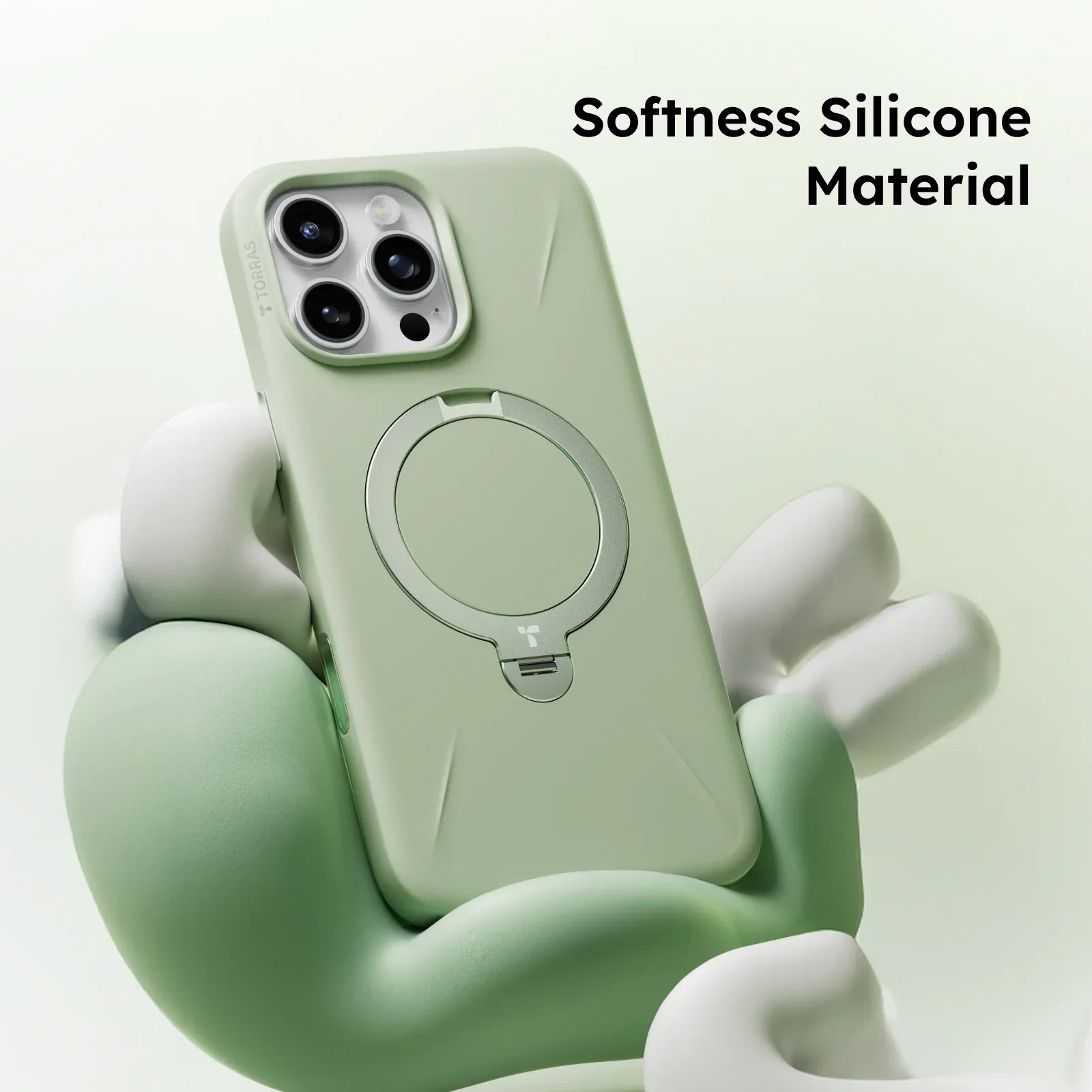 Ostand Q3 Silicone for iPhone 16 Pro Max - Image 4