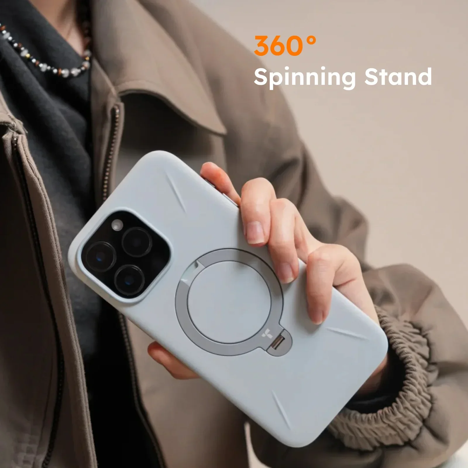 Ostand Q3 Silicone for iPhone 16 Pro Max - Image 7