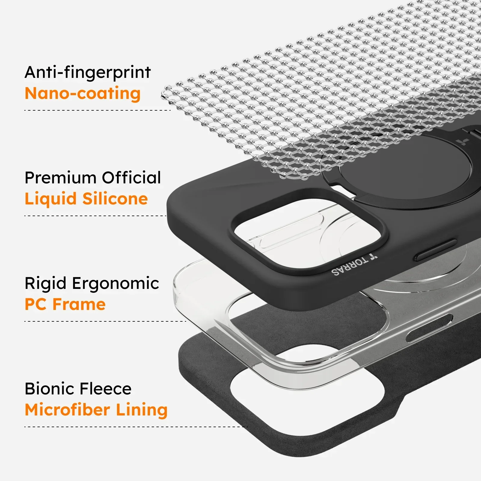 Ostand Q3 Silicone for iPhone 16 Pro Max - Image 9