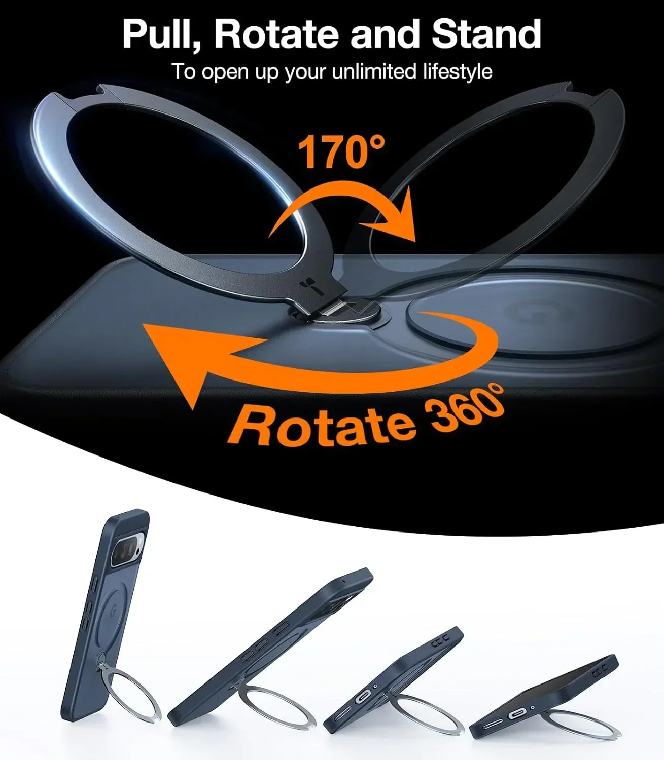 Ostand Q3 Spin for Google Pixel 9 Pro XL - Image 3