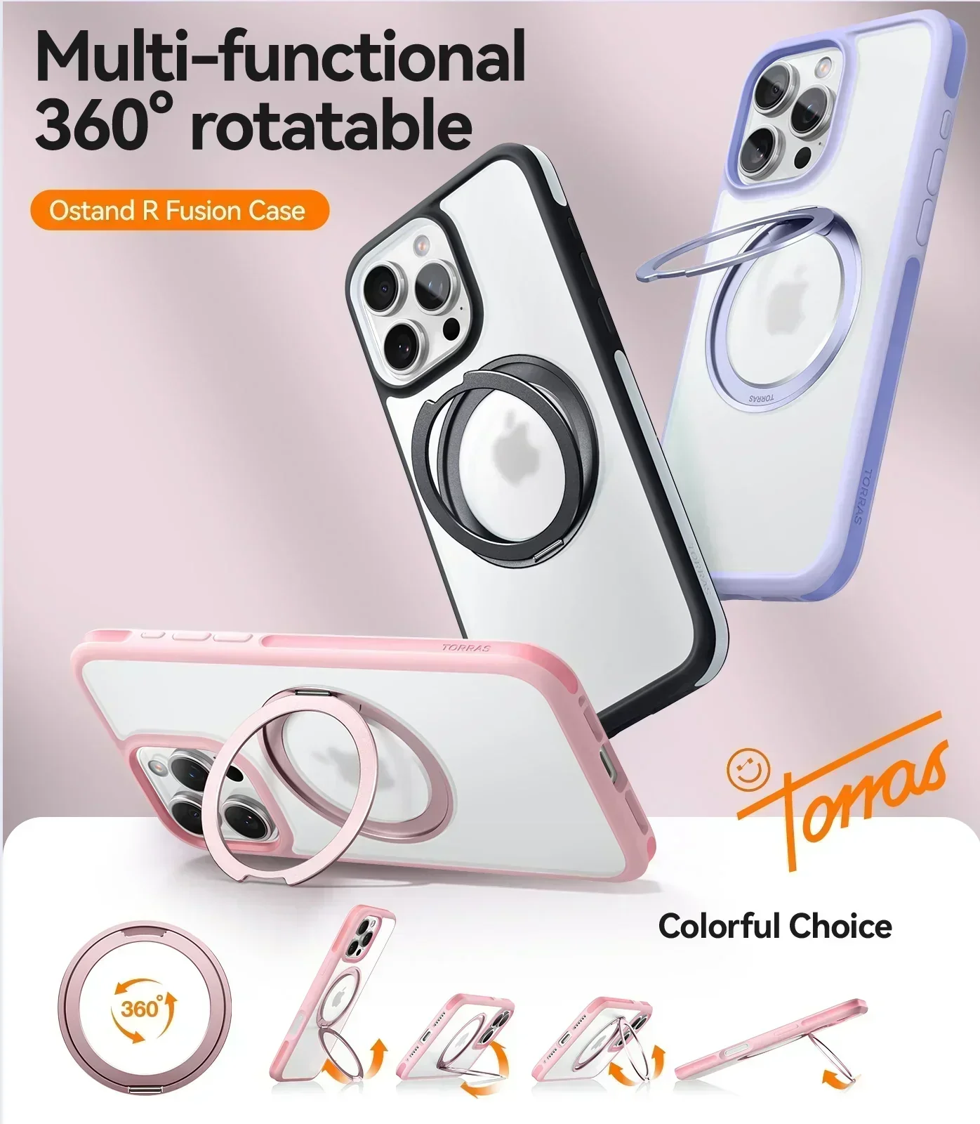 Ostand R Fusion for iPhone 16 Pro Max - Image 6