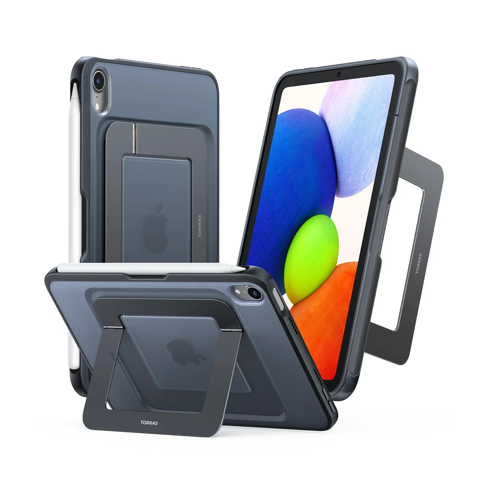 Ostand with Pencil Holder for iPad Mini 6/7 - Image 3