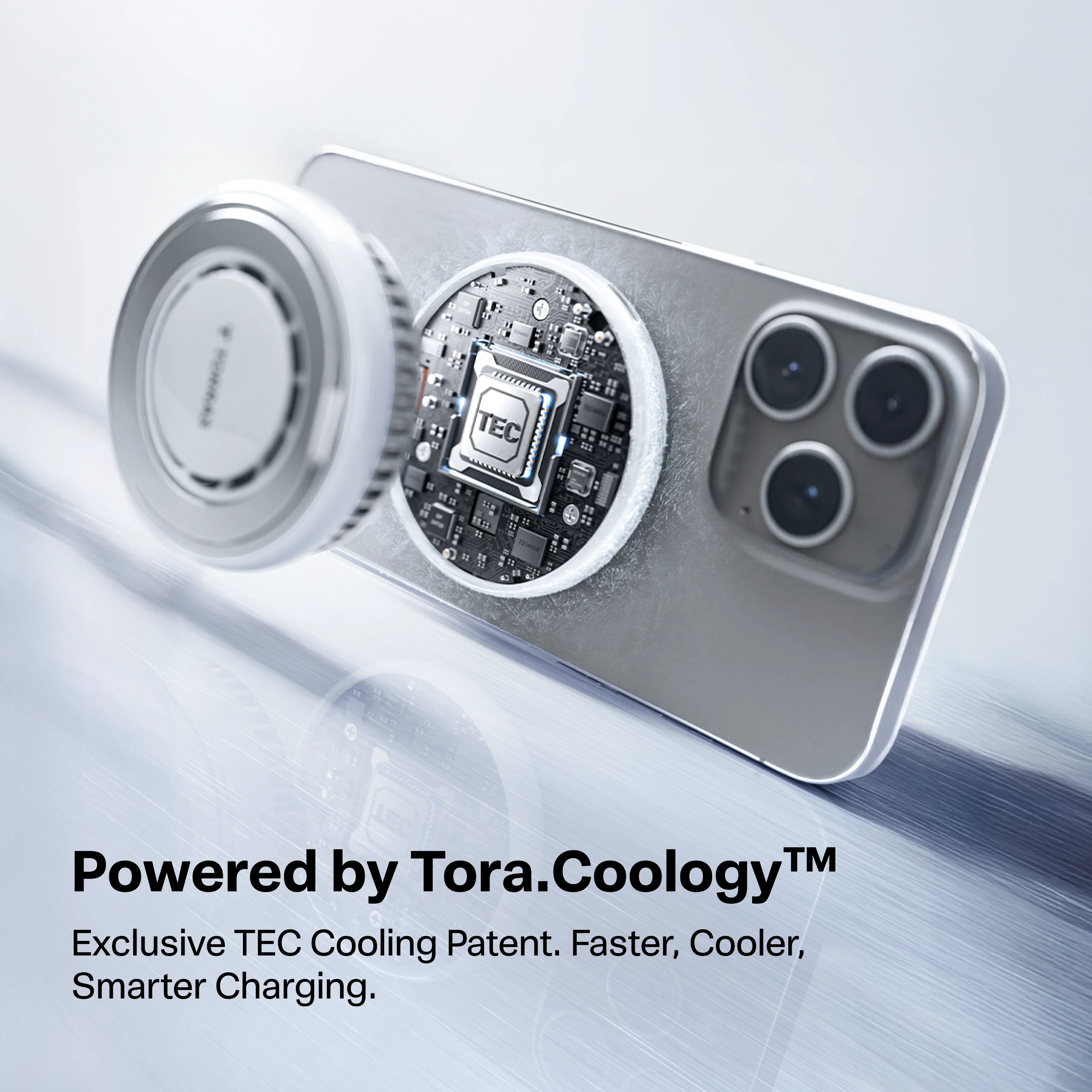 PolarCircle Qi2 15W TEC Cooling Wireless Charger - Image 12