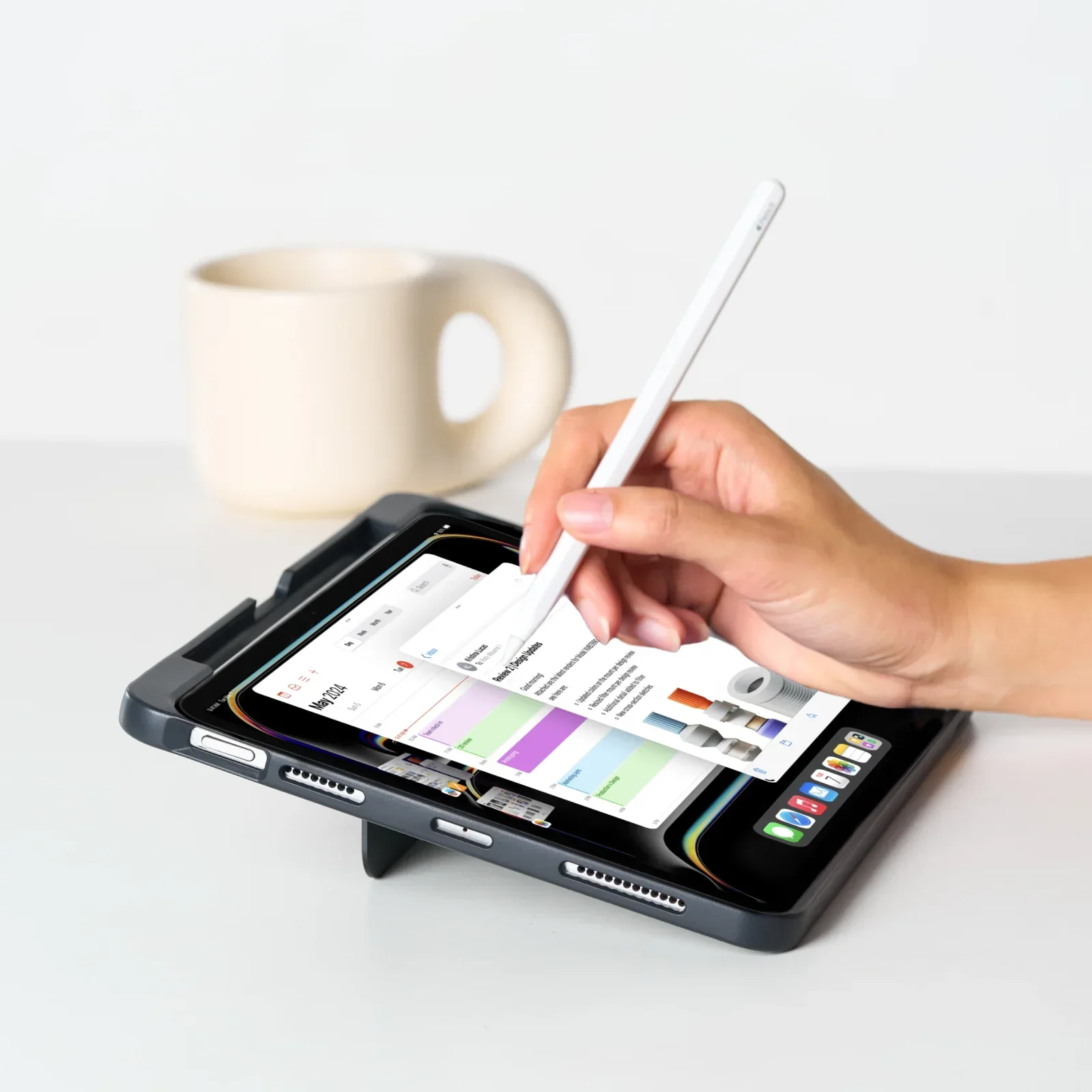 Ostand with Pencil Holder for iPad Pro 13 inch - Image 8