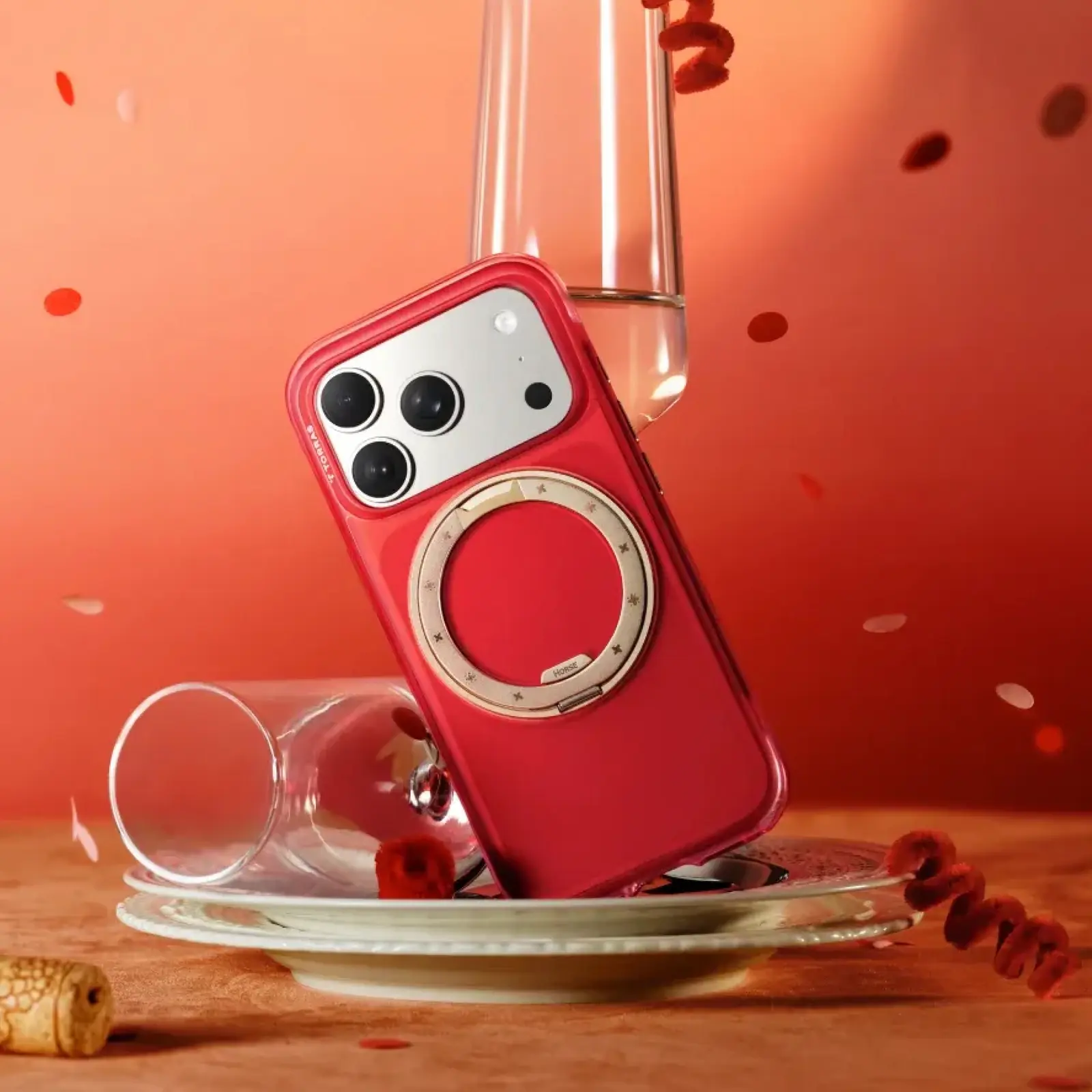 Year of the Horse Limited Edition Q & O3 Air Stands for iPhone 17 Pro Max - Image 5