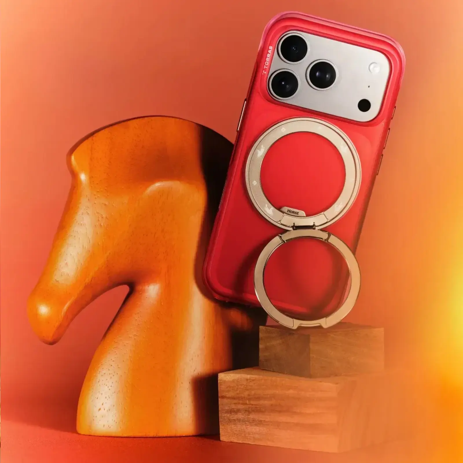 Year of the Horse Limited Edition Q & O3 Air Stands for iPhone 17 Pro Max - Image 9