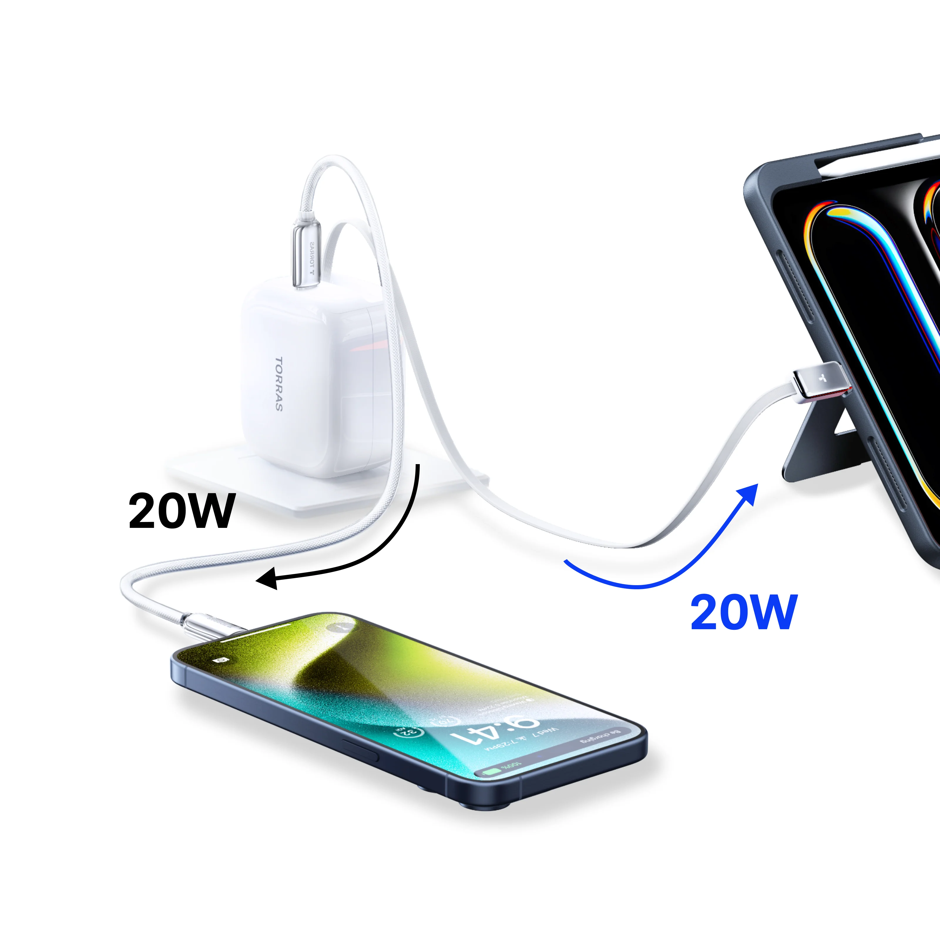[US Plug] FlexLine Retractable Fast Charger 40W - Image 9